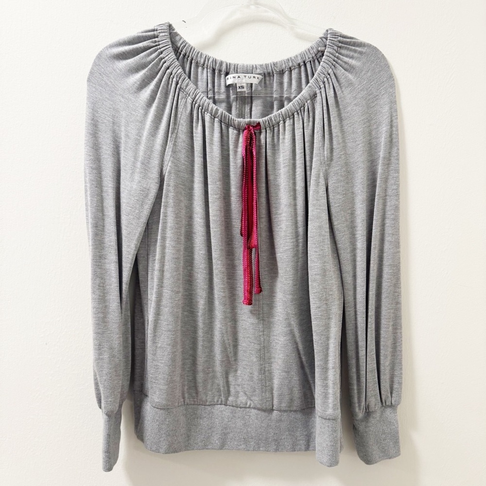 Trina Turk Oakland Pullover Sweatshirt - Size XS